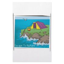 Escape to nature stationery