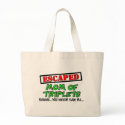 Escaped Mom Of TRIPLETS...shhhh...you never saw me bags by Multiplesmania Escaped Mom Of TRIPLETS...shhhh...you never saw me bags