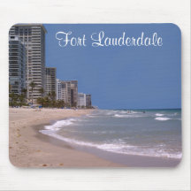 Escena Mousepad de la playa del océano de la Flori