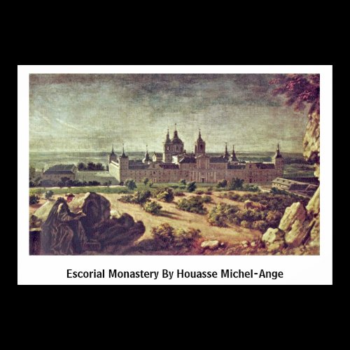 Escorial Monastery By Houasse Michel-Ange Print