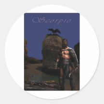 Escorpio.jpg Round Sticker