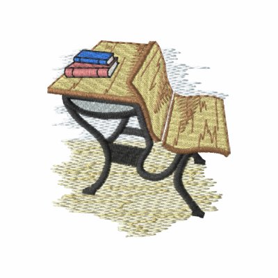 Escritorio de la escuela chaquetas bordadas Escritorio de la escuela chaquetas bordadas