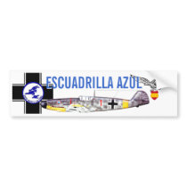 ESCUADRILLA AZUL BUMPER STICKERS