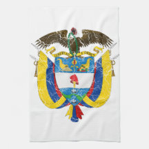 Escudo de armas de Colombia Toallas