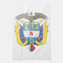 Escudo de armas de Colombia Toallas