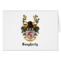 Escudo de armas de Dougherty Tarjeton