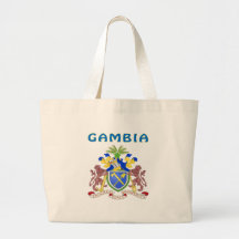Escudo de armas de Gambia Bolsas