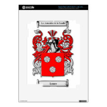 Escudo de armas de Lemos iPad 3 Skins