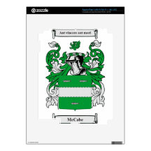 Escudo de armas de McCabe iPad 3 Pegatina Skin