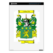 Escudo de armas de Moore iPad 3 Skin