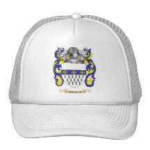 Escudo de armas de Pauly (escudo de la familia) Gorros Bordados