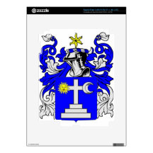 Escudo de armas (irlandés) de Martin iPad 3 Pegatinas Skins