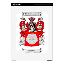 Escudo de armas (irlandés) de McBride iPad 3 Skin
