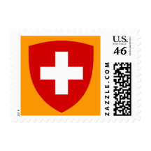 Escudo de armas suizo - recuerdo de Suiza Sellos