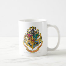 Escudo de Hogwarts a todo color Taza De Café