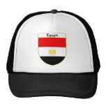 Escudo de la bandera de Egipto Gorro De Camionero