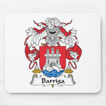 Escudo de la familia de Barriga Alfombrilla De Ratón