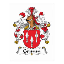 Escudo de la familia de Grimm Postal