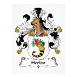 Escudo de la familia de Herbst Invitacion Personalizada