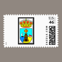 Escudo de Torrevieja Spain Flag stamps