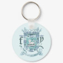 Escudo Urbano (azul) keychains