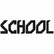 ESCUELA DE LA REGLA SUDADERA BORDADA CON CAPUCHA