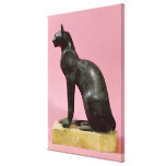 Escultura de un gato, último período impresiones en lona