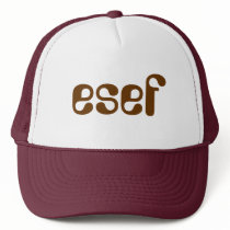esef hat (brown)