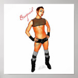 Esequiel Pin-Up Poster