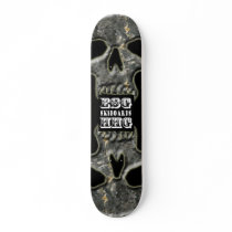 ESGHHG Black Marble Vampire Skull skateboards by ESGHHG ESGHHG Black Marble Vampire Skull skateboards