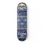 ESGHHG Tile Pool Liner Vampire Sull Skate Board