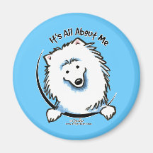 Eskie Its All About Me Fridge Magnet