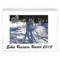 Eskie Rescuers United 2010 Calendar