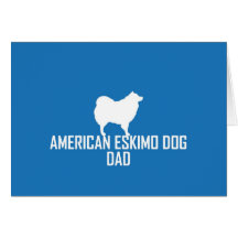 Eskimo Dad Card Blue