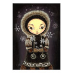 Eskimo girl invitation