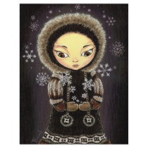 Eskimo girl letterhead