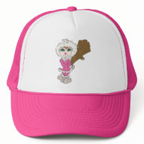 Eskimo Girl With Club Mesh Hats