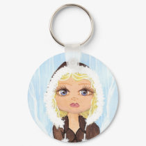 Eskimo in Ice Quantum Cutie keychains