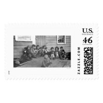 Eskimo Kids & Puppies 1904 Stamps