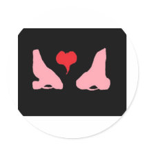 Eskimo Kiss stickers by kotzradio Eskimo Kiss stickers