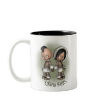 Eskimo Kisses Mug by JenniesDesigns Eskimo Kisses Mug