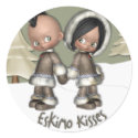 Eskimo Kisses Sticker by JenniesDesigns Eskimo Kisses Sticker
