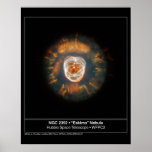 Eskimo Nebula 2392 Hubble Telescope posters