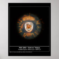 Eskimo Nebula 2392 Hubble Telescope Posters