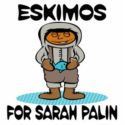 Eskimos for Sarah Palin Photo Sculpture by doonidesigns