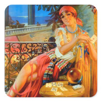 Esme, vintage fortune teller sticker