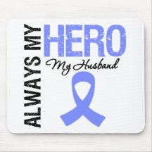 Esophageal Cancer Always My Hero My Husband Mouse Pad