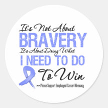 Esophageal Cancer Battle Sticker