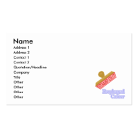 Esophageal Cancer Business Card