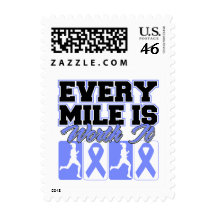 Esophageal Cancer Every Mile is Worth It Stamp